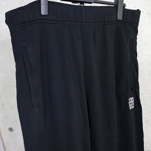 CHROME HEARTS Y NOT Embroidered Sweatpants Black Size M