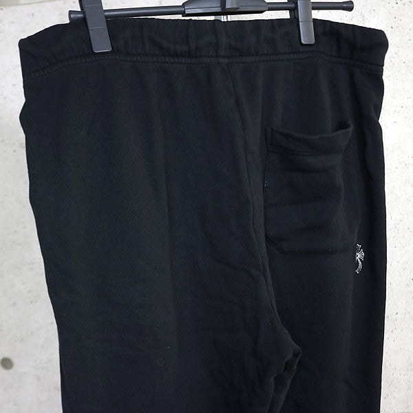CHROME HEARTS Y NOT Embroidered Sweatpants Black Size M