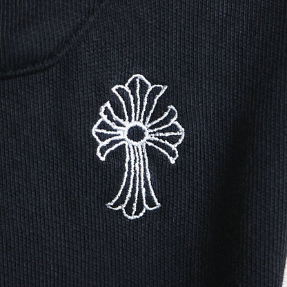 CHROME HEARTS Y NOT Embroidered Sweatpants Black Size M