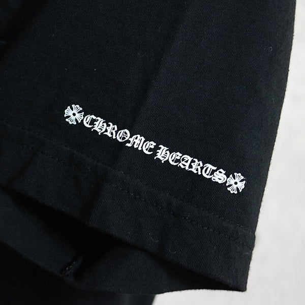 CHROME HEARTS Horseshoe Print Pocket T-Shirt Black Size M