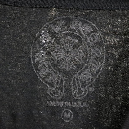 CHROME HEARTS Horseshoe Print Pocket T-Shirt Black Size M
