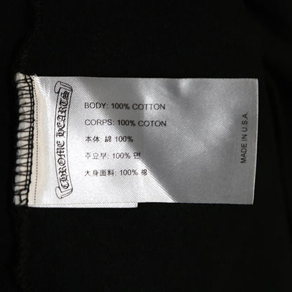 CHROME HEARTS Horseshoe Print Pocket T-Shirt Black Size M