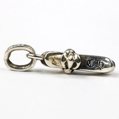 CHROME HEARTS Baby Fat Cross Pendant Silver