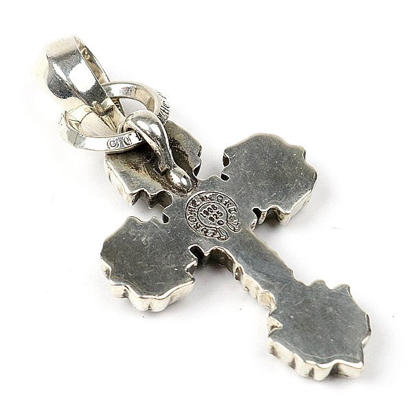 CHROME HEARTS Filigree Cross XS Pendant Charm Silver 925