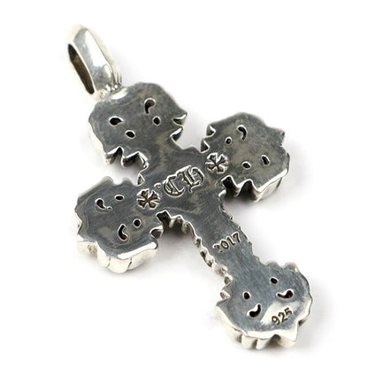 CHROME HEARTS Tiny Filigree Cross Pendant SV925 Silver
