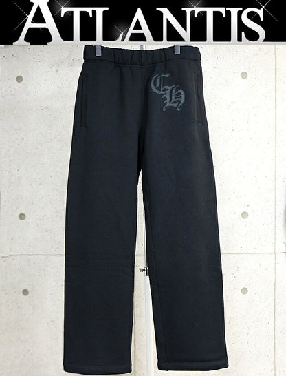 CHROME HEARTS Ultra Heavy Fleece Sweatpants Black Size S