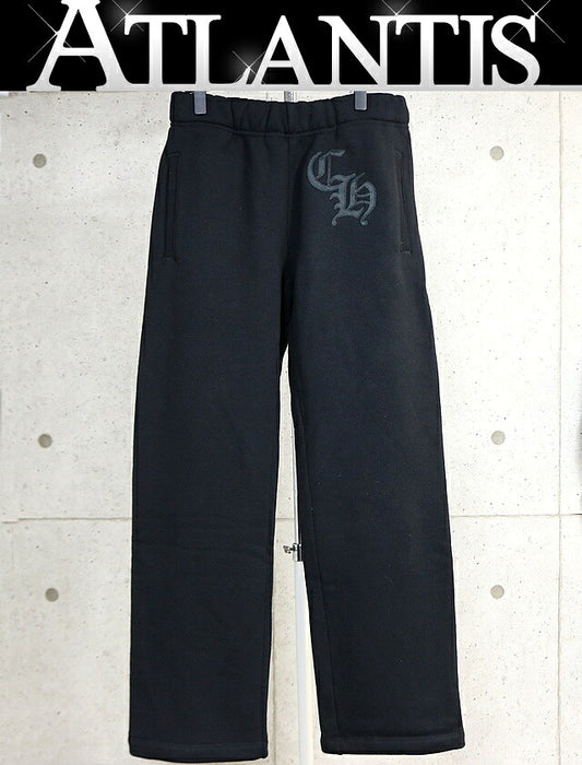 CHROME HEARTS Ultra Heavy Fleece Sweatpants Black Size S