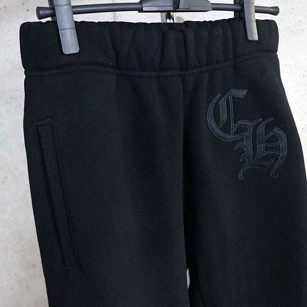 CHROME HEARTS Ultra Heavy Fleece Sweatpants Black Size S