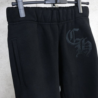 CHROME HEARTS Ultra Heavy Fleece Sweatpants Black Size S