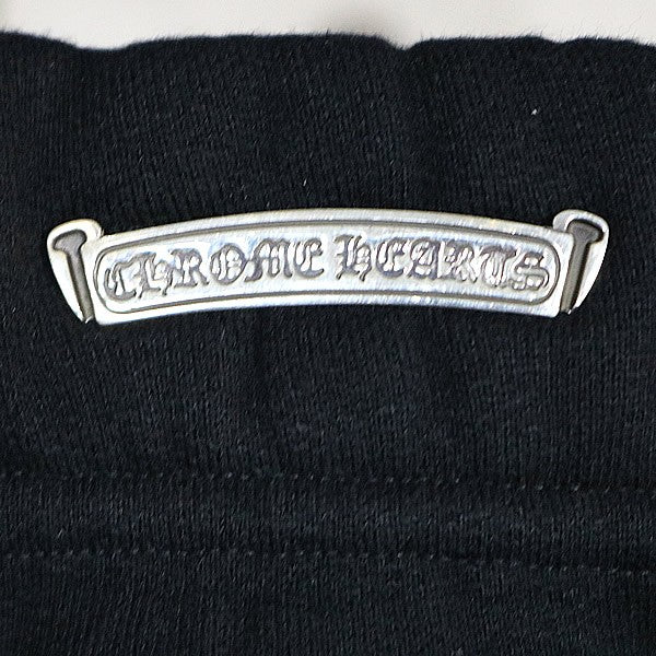 CHROME HEARTS Ultra Heavy Fleece Sweatpants Black Size S