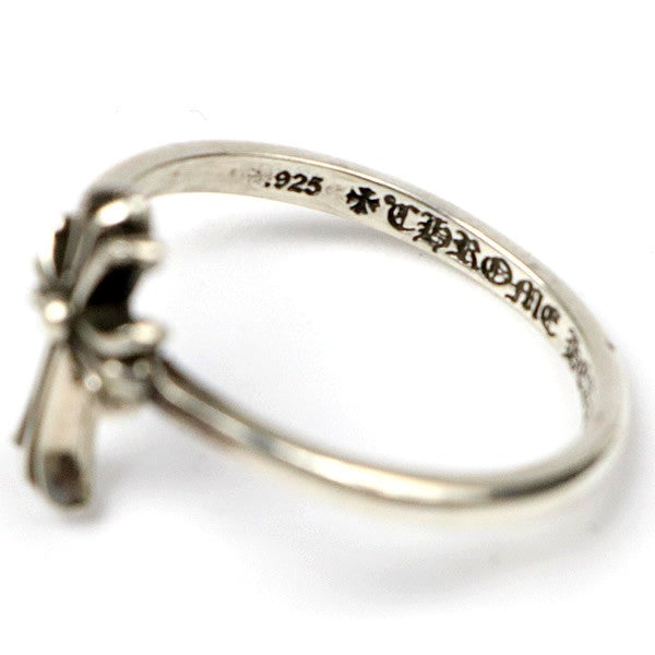 CHROME HEARTS Bubblegum CH Cross Silver SV925 Size JP 13