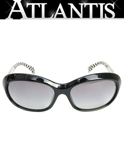 SMU x miumiu Plastic Sunglasses Black White Size 59□17