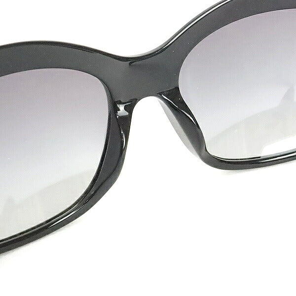 SMU x miumiu Plastic Sunglasses Black White Size 59□17