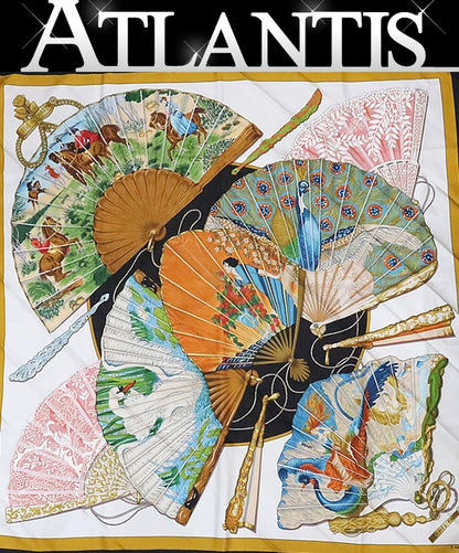 HERMES Carre 90 Brise de Scarf Multi