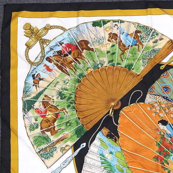 HERMES Carre 90 Brise de Scarf Multi