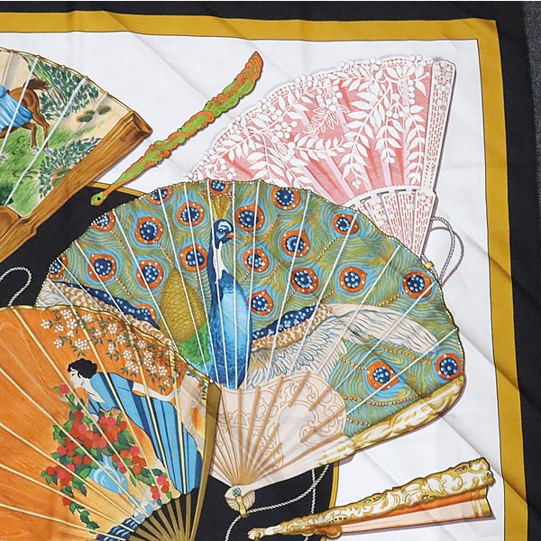 HERMES Carre 90 Brise de Scarf Multi