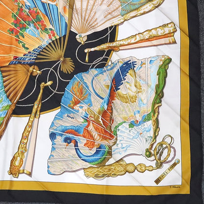 HERMES Carre 90 Brise de Scarf Multi