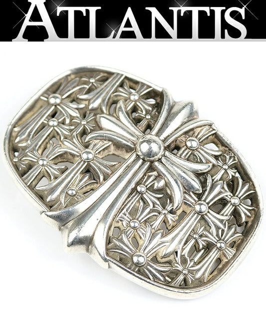 CHROME HEARTS 1.5 Cemetery Cross SV925 Silver