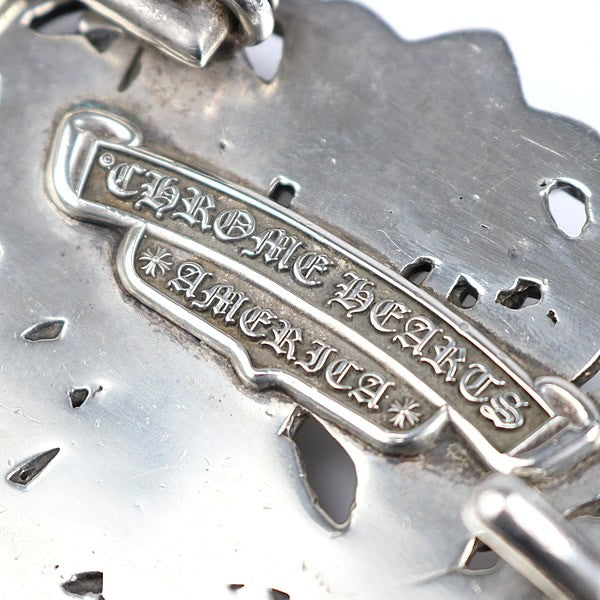 CHROME HEARTS 1.5 Cemetery Cross SV925 Silver