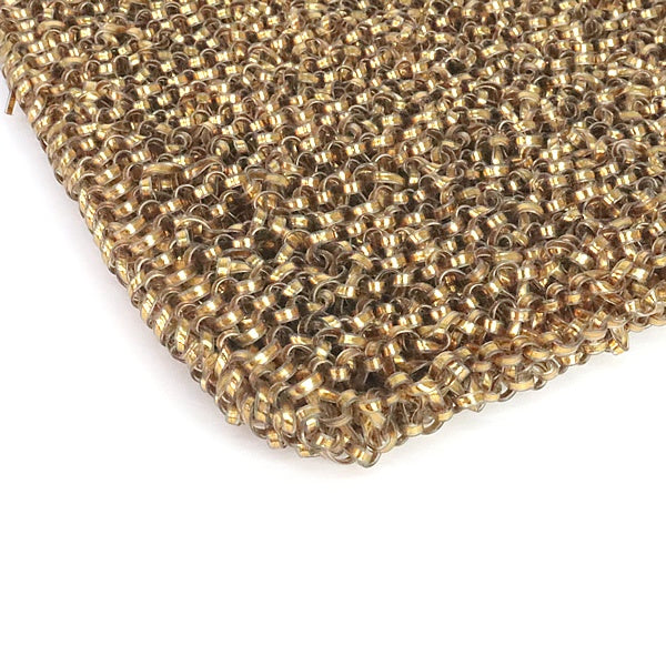 ANTEPRIMA Wire Handle Bag PVC Gold