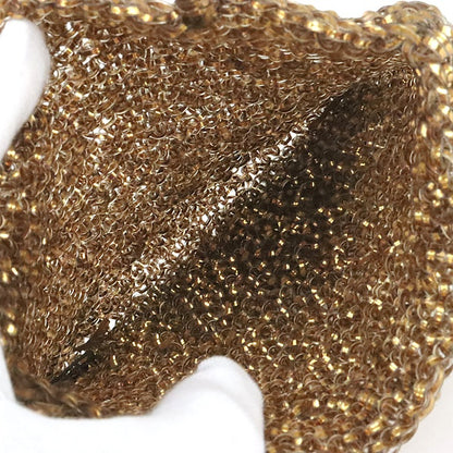 ANTEPRIMA Wire Handle Bag PVC Gold