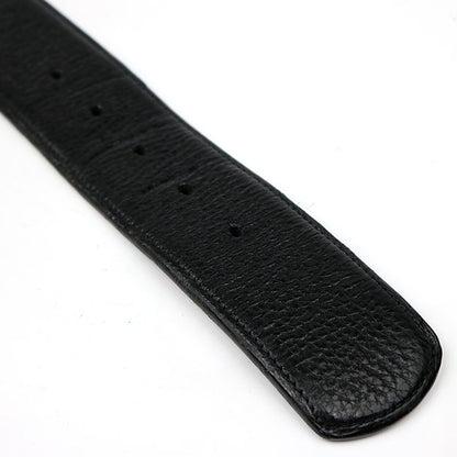CHROME HEARTS 2 Inch Old Talon Center Leather Belt Size 40