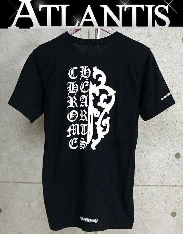 CHROME HEARTS Old English Vine Dagger T-Shirt Black Size M