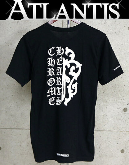 CHROME HEARTS Old English Vine Dagger T-Shirt Black Size M