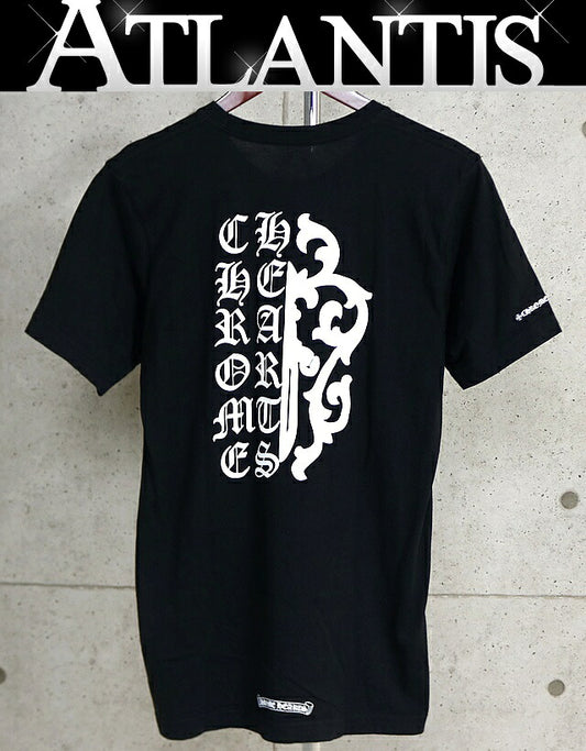 CHROME HEARTS Old English Vine Dagger T-Shirt Black Size M