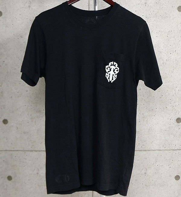 CHROME HEARTS Old English Vine Dagger T-Shirt Black Size M
