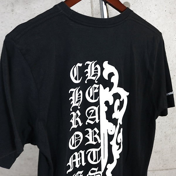 CHROME HEARTS Old English Vine Dagger T-Shirt Black Size M