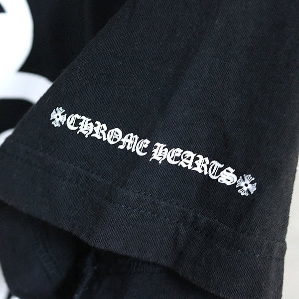 CHROME HEARTS Old English Vine Dagger T-Shirt Black Size M