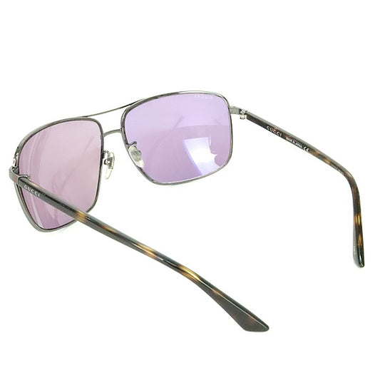 GUCCI Mirror Tortoise Sunglasses GG0065SK Size 66□14-135