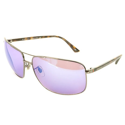 GUCCI Mirror Tortoise Sunglasses GG0065SK Size 66□14-135
