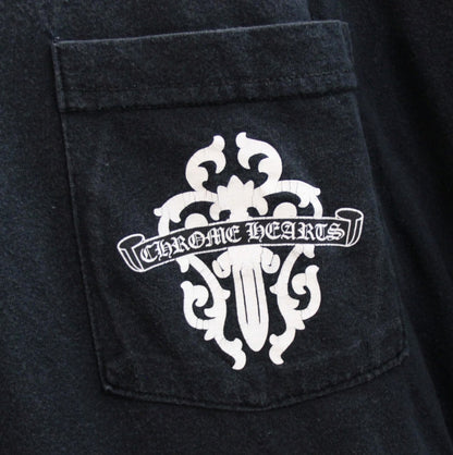 CHROME HEARTS Vine Dagger Cotton Black T-Shirt Size XL