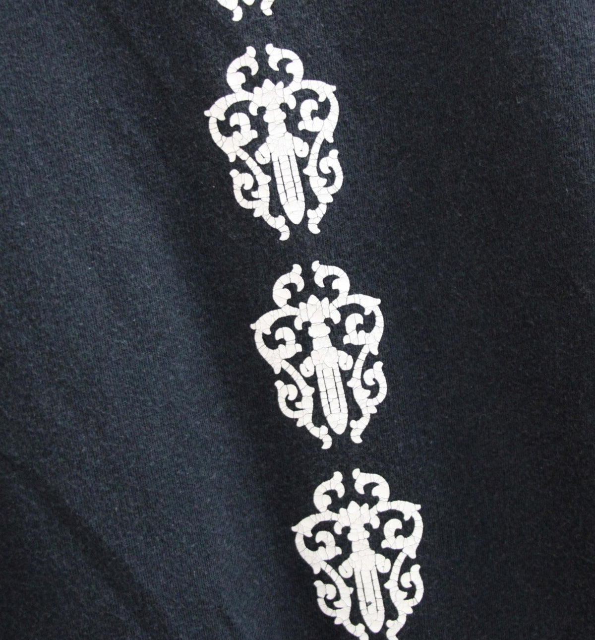 CHROME HEARTS Vine Dagger Cotton Black T-Shirt Size XL