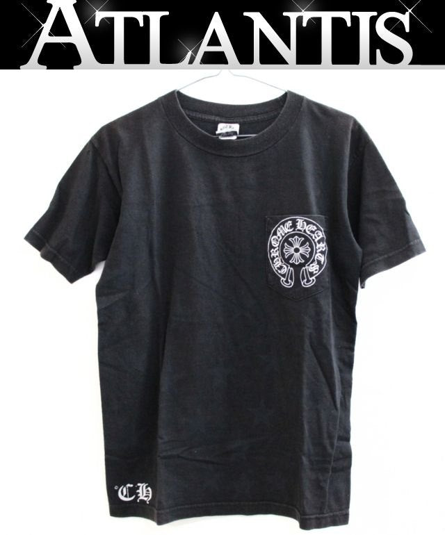 CHROME HEARTS Old Scroll Label Star CH Shirt Black Size S