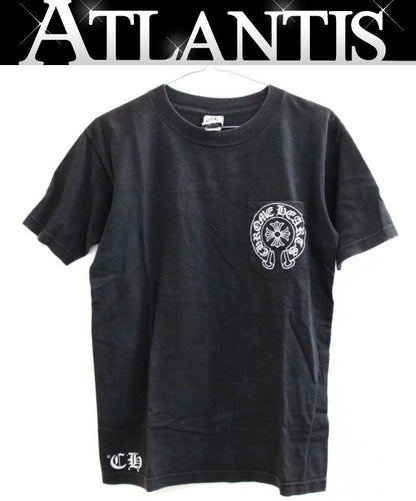 CHROME HEARTS Old Scroll Label Star CH Shirt Black Size S