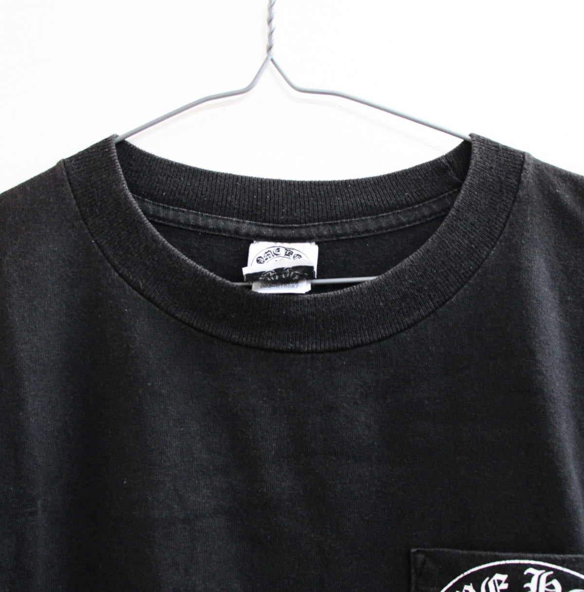 CHROME HEARTS Old Scroll Label Star CH Shirt Black Size S