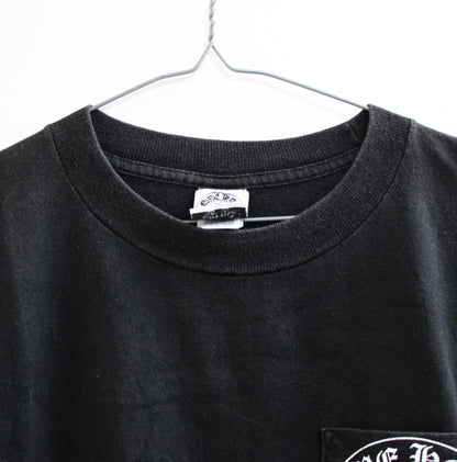 CHROME HEARTS Old Scroll Label Star CH Shirt Black Size S