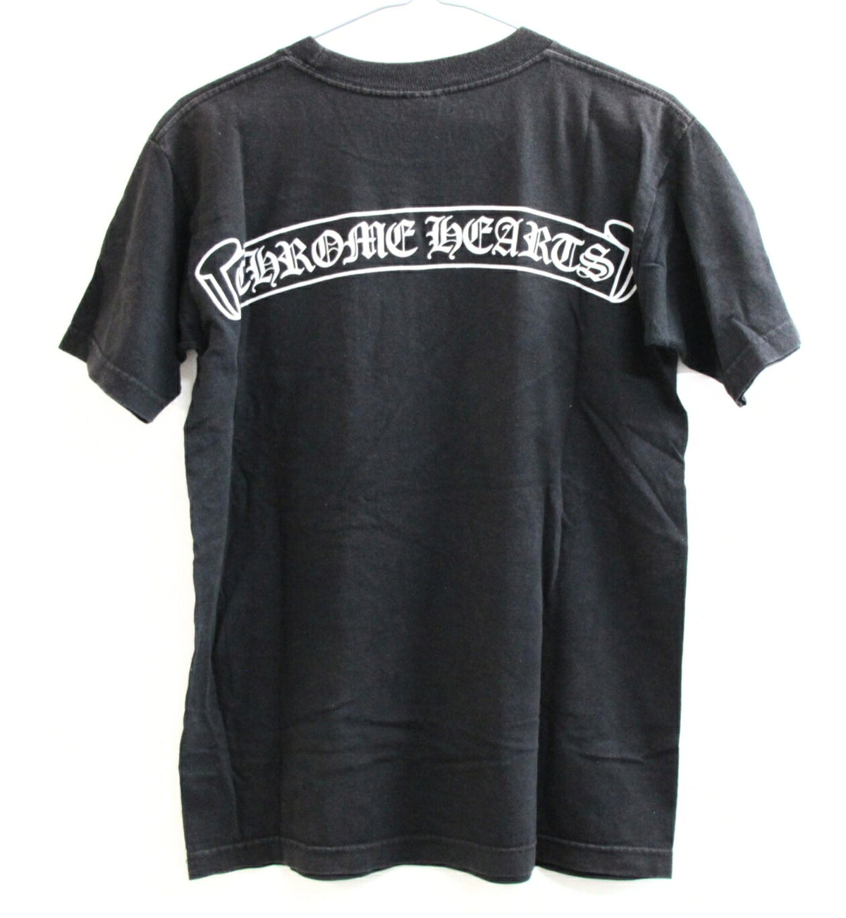CHROME HEARTS Old Scroll Label Star CH Shirt Black Size S