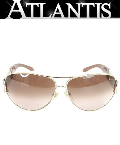 BVLGARI Jeweled Teardrop Sunglasses 6012-B Size 64□12