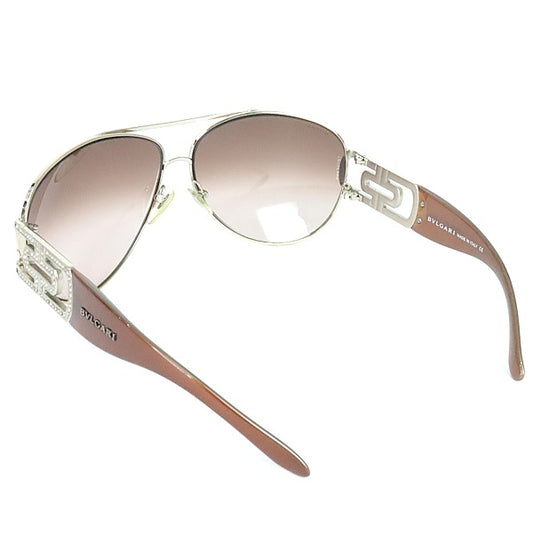 BVLGARI Jeweled Teardrop Sunglasses 6012-B Size 64□12