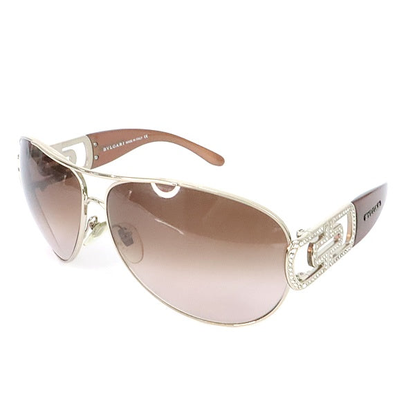 BVLGARI Jeweled Teardrop Sunglasses 6012-B Size 64□12