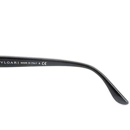 BVLGARI Rhinestone Black Sunglasses Size 58□15