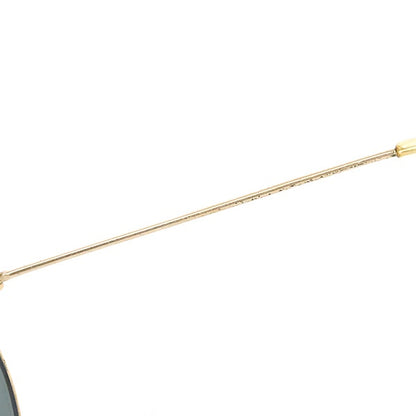 RayBan Gold Black Teardrop Sunglasses