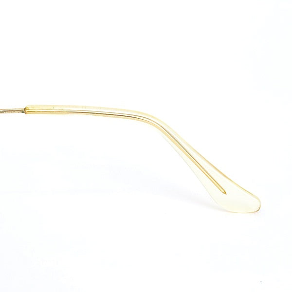 RayBan Gold Black Teardrop Sunglasses