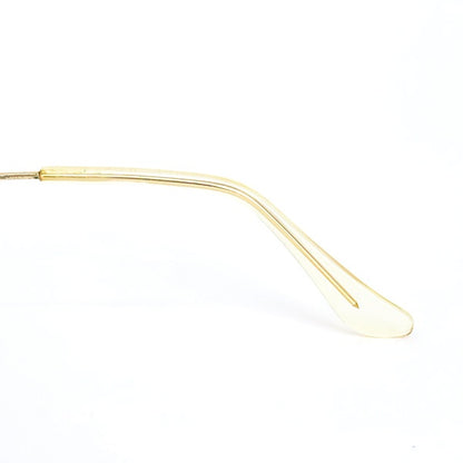 RayBan Gold Black Teardrop Sunglasses