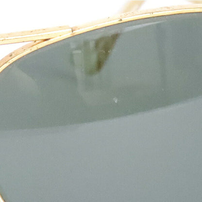 RayBan Gold Black Teardrop Sunglasses