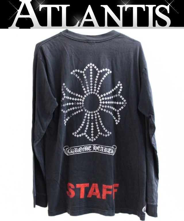 CHROME HEARTS Old STAFF CH Plus Longsleeve Black Size M